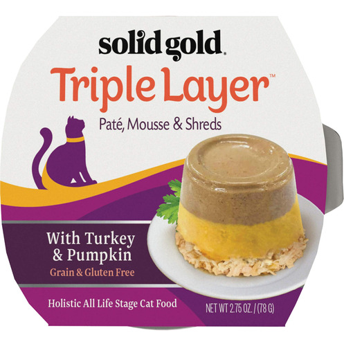 Solid Gold Pate De Comida Humeda Para Gatos Sin Granos, Hech