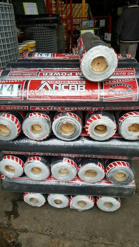 Membrana Con Aluminio Ancar 2mm Rollo 10m2 Envío Gratis