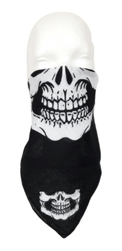 Imagen 2 de 8 de Bandana Pañuelo Skull Calavera 100%algodón Unisex Original
