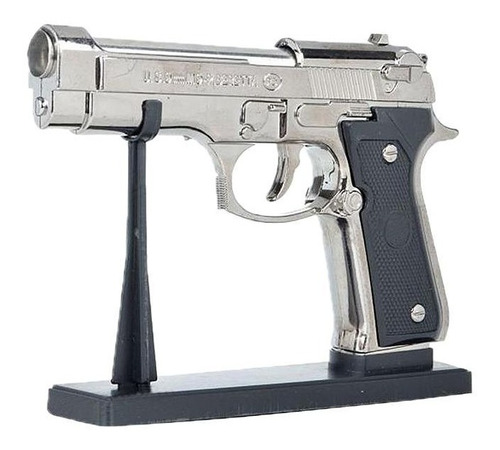 Mechero Pistola De Tipo Pietro Beretta M9 Con Soporte