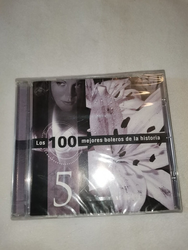 Los 100 Mejores Boleros De La Historia Cd Nuevo Sellado