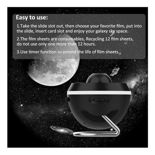 Proyector Galaxy, Proyector Elec3 Star, 13 En 1 Planetarium