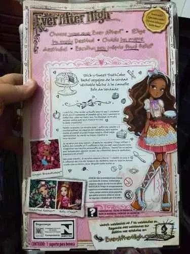 Boneca Ever After High Sugar Coberta De Doce Madeline Hatter