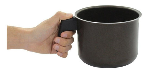 Imagem 2 de 5 de Fervedor Antiaderente Caneca 1,8lts Leiteira Alumínio Nigro