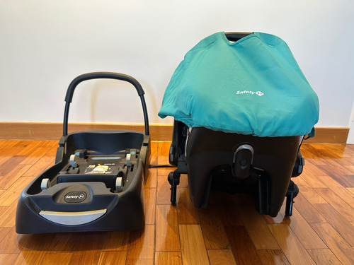 Conjunto Carrinho Bebê Mibo Safte 1st Preto Preto (Usado)