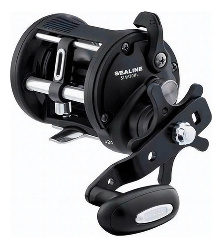 Reel Rotativo Daiwa Sealine Slw 20hl Pesca Variada Izquierdo Color Negro