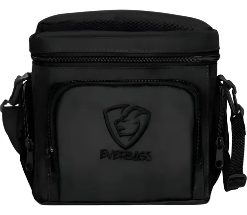 Bolsa Térmica Fitness Master Marmita Preto Preto Lancheira Preto