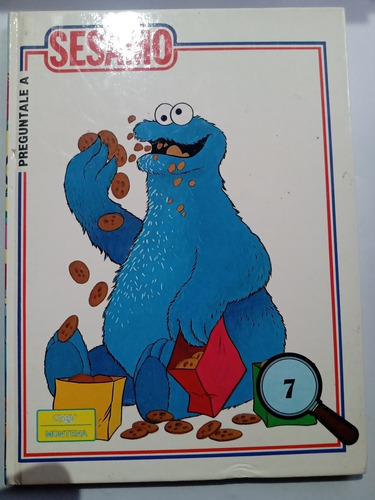 Libro Pregúntale A Sésamo 7 Plaza Sésamo Vintage 1985 (Usado)