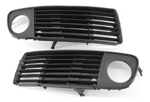 Rejilla Cubre Luces Antiniebla Para Audi A6 C7 2012-2015 | Negro | Número OE 4G0807682 | Fácil Instalación Sin Modificar