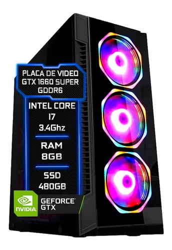 I7 7700k Gtx 1060 6gb MercadoLivre
