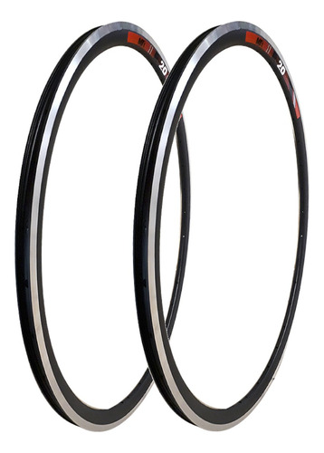Par Llantas Clincher Mti 700 36 Agujeros Rod 28 Aluminio