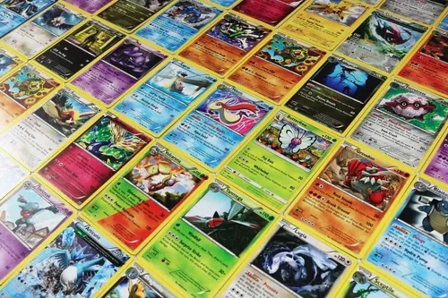 Lote 10 Cartas Pokémon Gx Em Português Cartas Brilhantes Sem Repetir -  TechBrasil