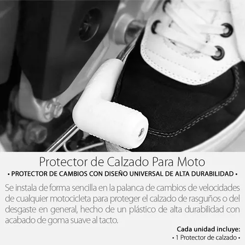 Protector Calzado Palanca Cambios Motocicleta Zapato