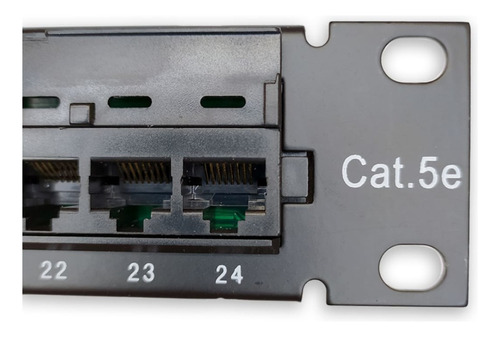 Patchera Patch Panel De 24 Puertos Glc Cat 5e Krone/110 Rack