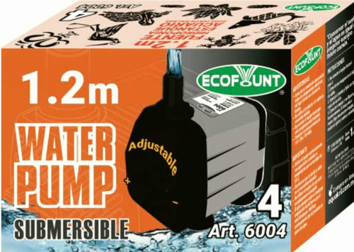 Ecofount 6004 Bomba Agua 600 L/h 1.20m 8w