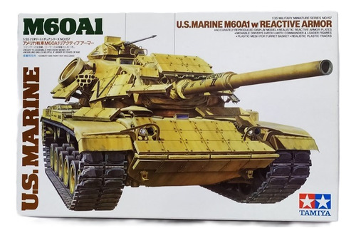 Kit Plastico P/armar Maqueta Escala 1/35 Tanque M60a1 Patton