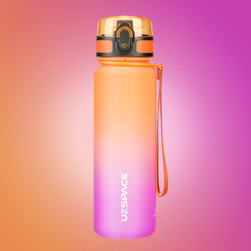 Botella Deportiva Uzspace 3026 - 500ml - Orange And Purple