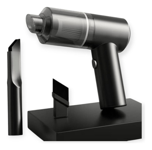 Mini Aspiradora Inalámbrica Portátil Usb Recargable 2 En 1 Negro