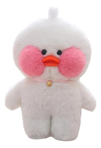 Peluche Pato Blanco Lalafanfan Tiktok 30cm