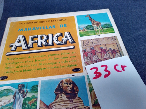 Mercurio Peruano: Libro Cromo Para Album  Africa L159