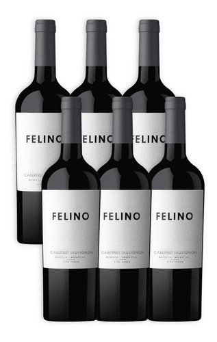 Felino Vino Cabernet Sauvignon X6u 750ml Viña Cobos Mendoza