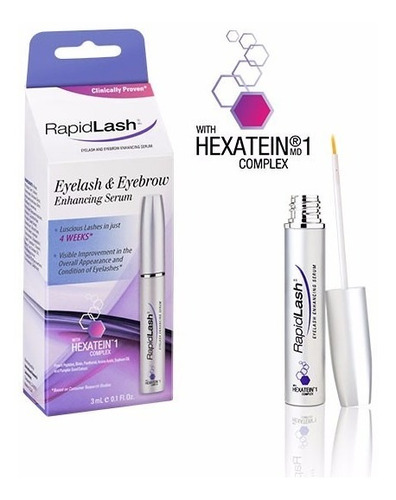 Rapidlash Crece Tus Pestanas Al Doble Rapido Serum Y Cejas!!