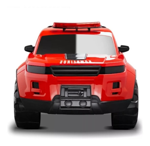 Camioneta Bombero Pickup Force Rueda Libre 41 Cm Roma 0992