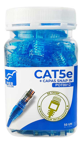 Alicate De Crimpar Ez Crimp + Capas + Conectores Rj45 Cat5e