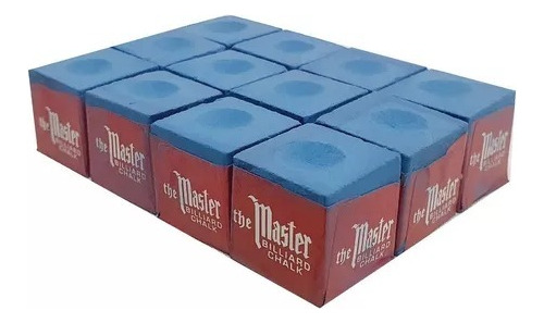 Pack 50 Tizas The Master Para Taco De Pool Gruesa