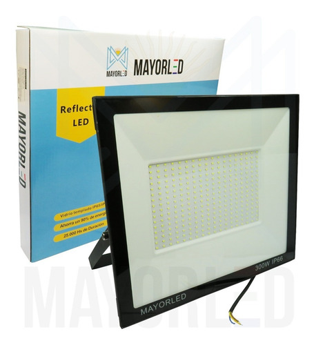 Imagen 2 de 7 de Reflector Led 300w Nueva Generacion Canchas Futbol Tenis