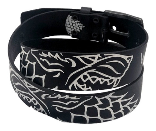 Cinturon Cinto Game Of Thrones Got House Stark Lobo Ecocuero