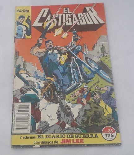 Historieta Comic * El Castigador * Nº 35 Edit. Planeta Lee