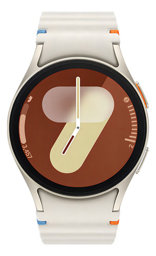 Reloj inteligente Samsung Galaxy Watch7 de 40 mm con Bluetooth, Galaxy Ai, pantalla de cristal de zafiro color crema