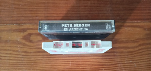 Pete Seeger - En Argentina - Cassette (nuevo)