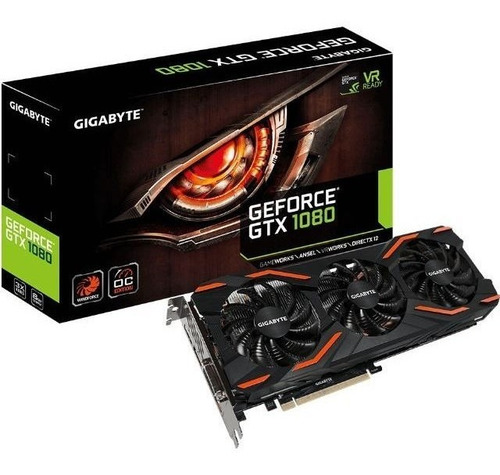 Tarjeta Video Gigabyte Geforce Gtx 1080 8gb Ddr5 Tranza