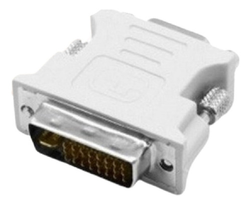 Adaptador Convertidor Dvi (macho 24+1 ) A Vga (hembra)