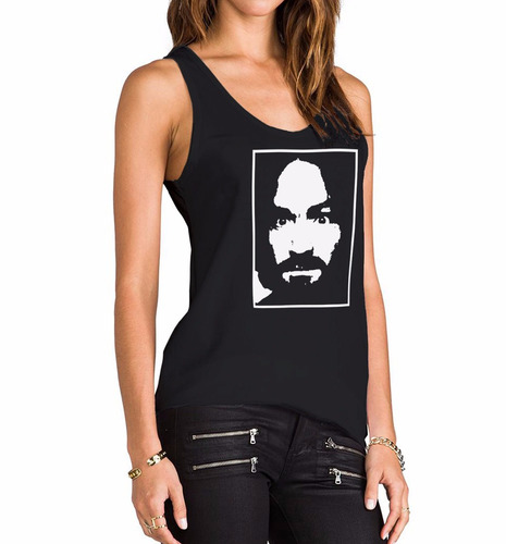 Musculosa Charles Manson Inkpronta