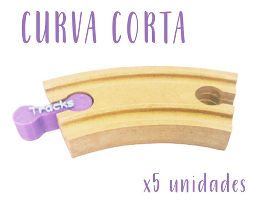 Imagen 4 de 10 de Tracks Pack 20 Vías Madera Extensión 100 % Compatible