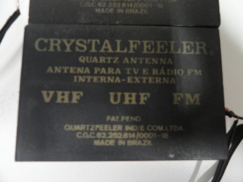 Antena Para Tv E Rádio Fm Interna/externa - Raridade!