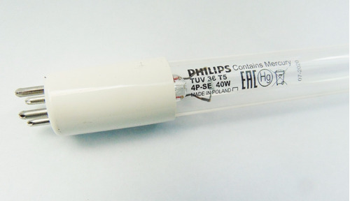 Lampara Germicida Uv Modelo Philips Tuv 36w Se 4p