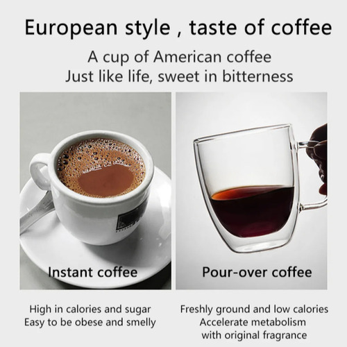 Cafetera Portátil Estilo Americano