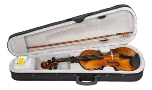 Violín Acústico Segovia Superior Pro 4/4 Macizo Arco Cuota