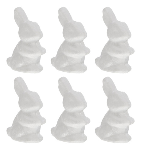 Figuras De Conejo Sin Terminar, Bubble Bunny Christmas, 6 Un