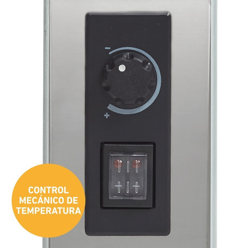 Imagen 5 de 10 de Vitroconvector Peabody Doble Vidrio 1500 W Bvc15n Automático
