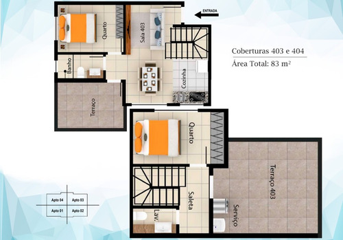 Imagem 17 de 22 de Cobertura Duplex À Venda, 2 Quartos, 1 Vaga, Parque Xangrilá - Contagem/mg - 3532