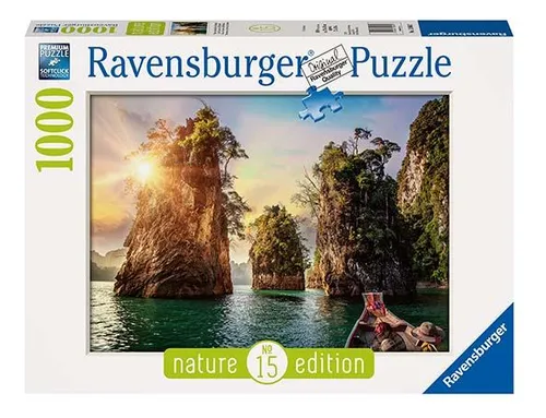 Puzzle Tres Rocas En Cheow, Tailandia - 1000 Piezas