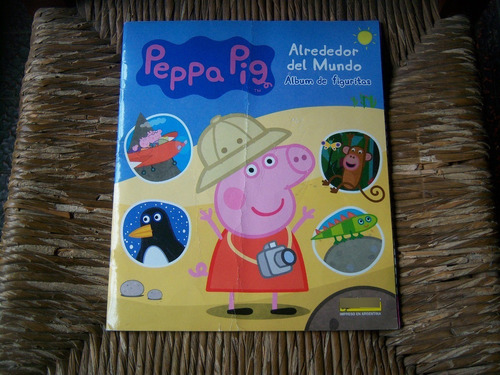 Peppa Pig Alrededor Del Mundo . Álbum De Figuritas