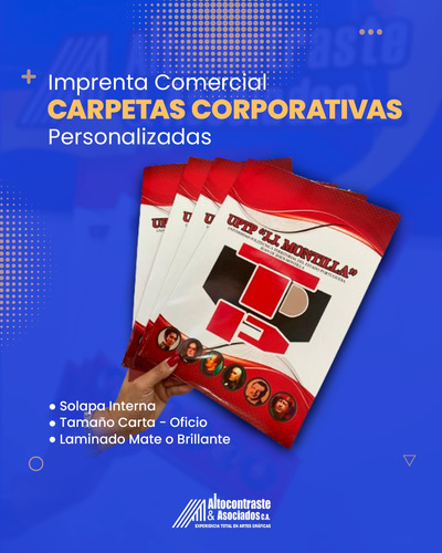 Carpetas Corporativas Personalizadas 