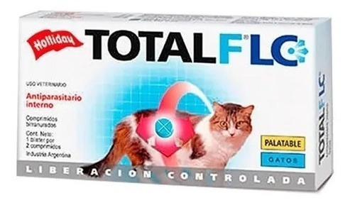 Total Flc Antiparasitario Gato