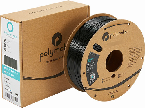 Filamento Impresion 3d Polymaker Polylite Abs Negro
